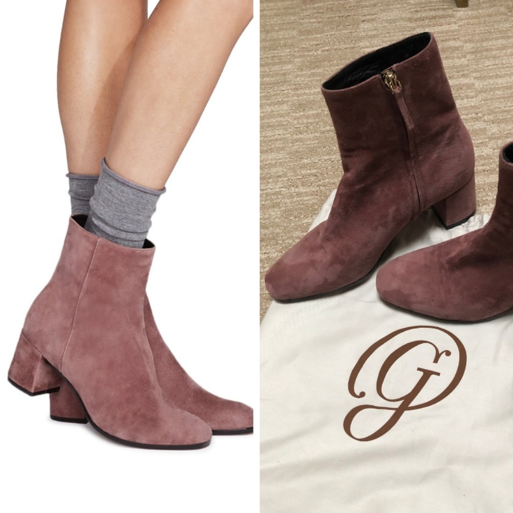 M Gemi Corsa booties Suede antique rose 39.5